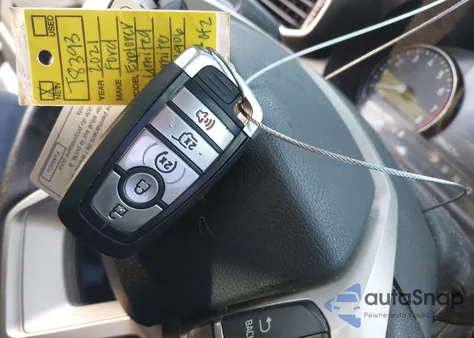 2021 Ford Explorer Limited z USA, uszkodzony, nr VIN 1FMSK7FH9MGB62906